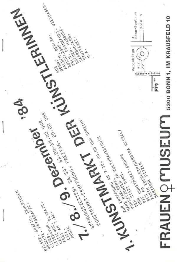 Katalog-Deckblatt zu "1. Kunstmesse - 1984"