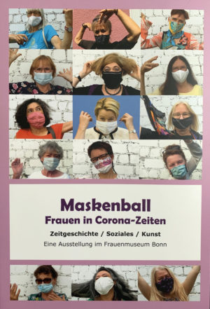 Katalog-Cover: Maskenball - Frauen in Corona-Zeiten