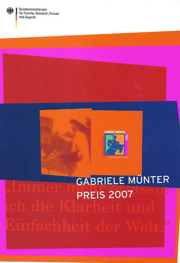 Katalogcover: Gabriele Münter Preis 2007