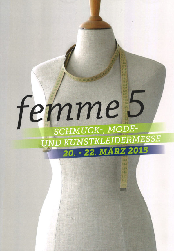 Katalog-Cover zu "femme 5" (2015)