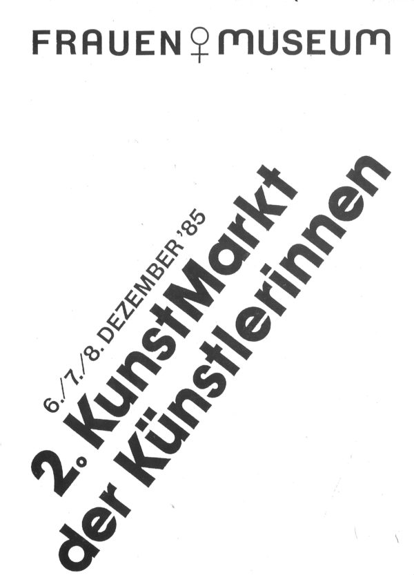Katalocover: 2. Kunstmesse 1985