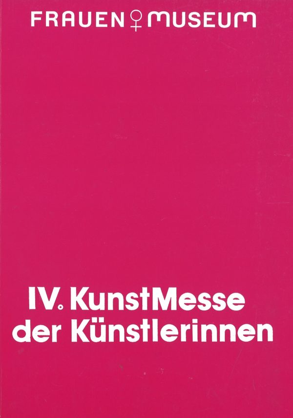 Katalogcover zur 4. Kunstmesse 1986