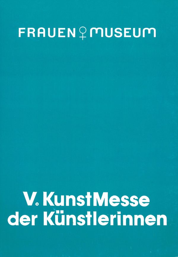 Katalogcover zur 5. Kunstmesse - 1988