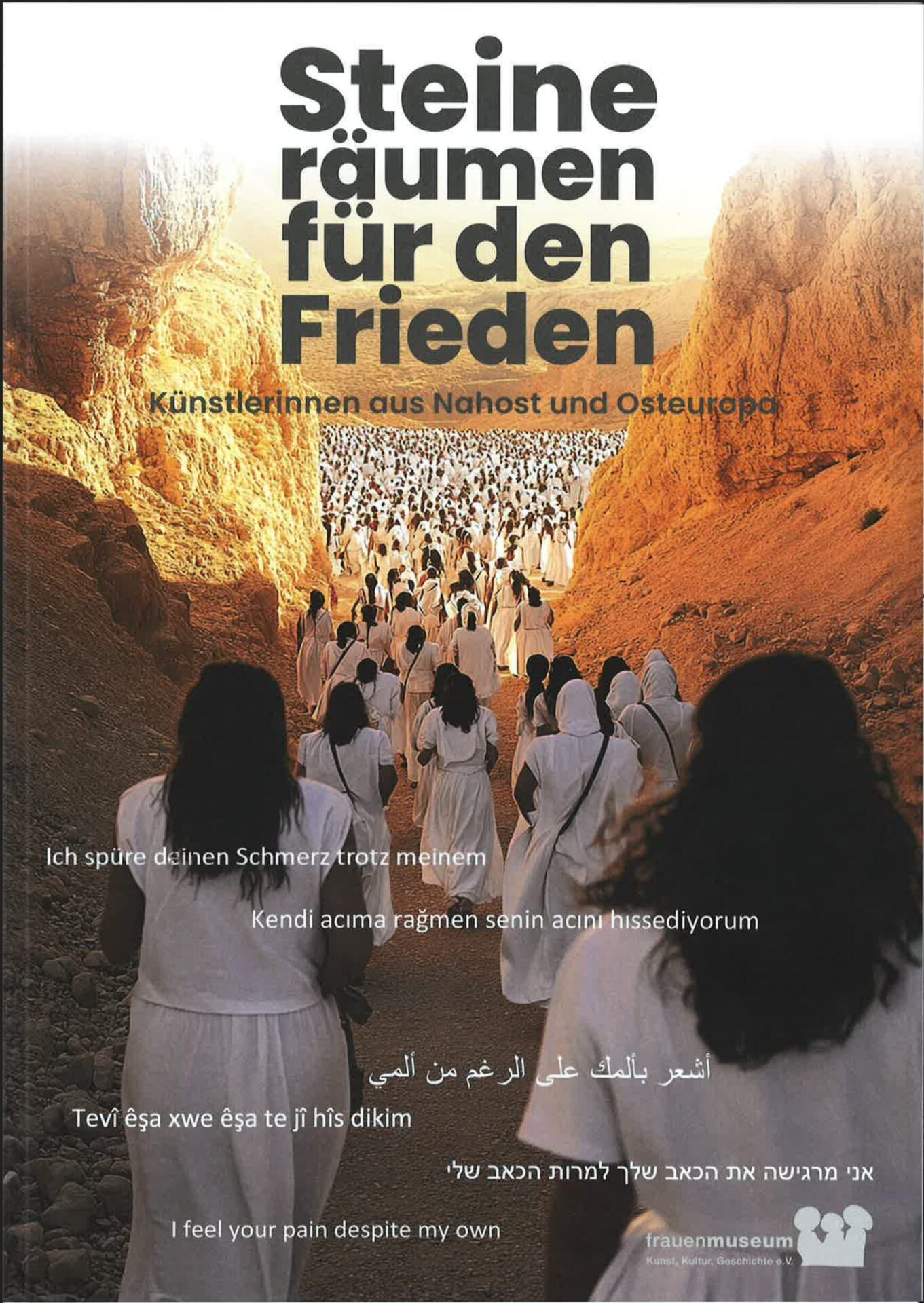 Steine räumen für den Frieden